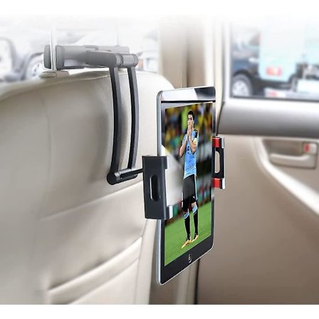 Bil Tablet Holder, Bil Ipad Holder Med 360 Rotasjon Universal Tablet Nakkestøtte Holder For Alle 5"-13" Ipader