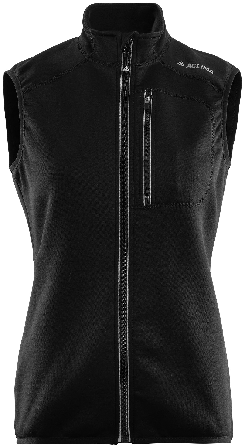 Aclima WoolShell Vest Woman Jet Black