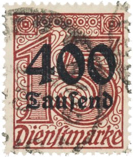 Tyske Rige 1923 - MICHEL D 94 - Stemplet