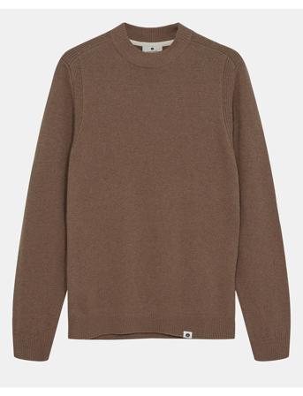 Akrico Lambswool Knit Brown Anerkjendt