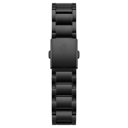 Yves | Černý řemínek k hodinkám z nerezové oceli pro muže - Řemínky k hodinkám