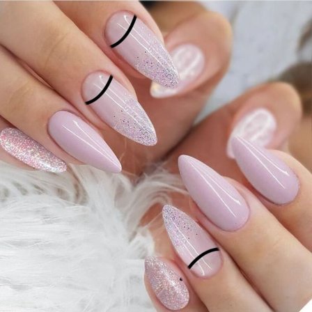 Almond Fake Nails False Nail 3 3