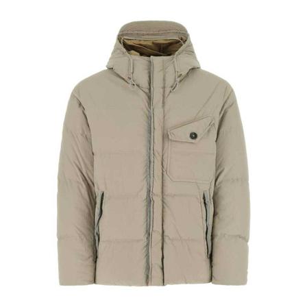 Ten C, Down Jackets Beige, Heren, Maat:M