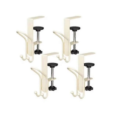 4-pak Metal Strømpeophæng - Krog til Pejsguirlander til Juledekoration | Multifunktionel til Hjem, Hotel & Fest