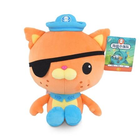 2023 Animoituja Meriel inten Pehmoleluja, 12 tuuman Barnacles Octonauts -T ytetty Pehme Tyyny, Lastenlahja, Koti Sisustus Kwazii [HK]