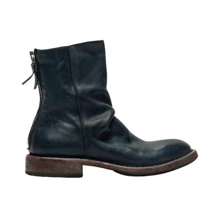 Moma, Ankle Boots Blauw, Dames, Maat:39 EU