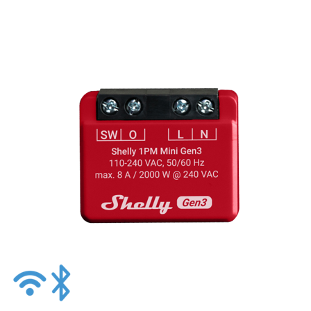 Shelly Plus 1Pm Mini G3