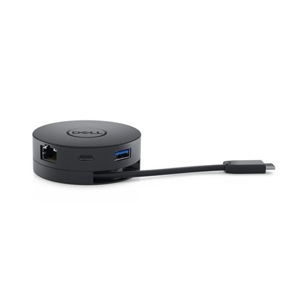 DELL Mobile Adapter DA300 - dokkingstasjon - USB-C - VGA - 1GbE