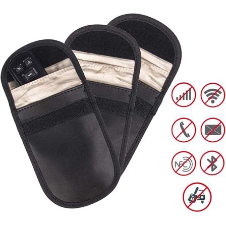 Signalblokerende pose til bilnøgler, Faraday-poser til nøglefri døråbnere,