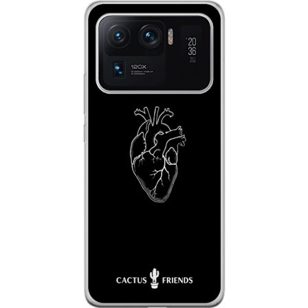 Yhteensopiva Puhelinkuori Xiaomi Xiaomi Mi 11 Ultra Kaktus ja Ystävät - Keskiaikaan Anatomia Sydän