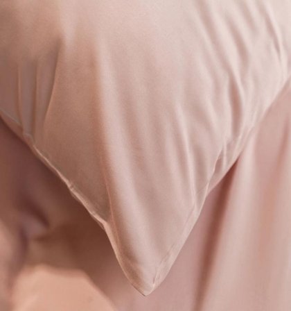 Turiform Bambus Hotellputetrekk Rosa 70x100