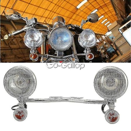 Motorsykkel Ekstralys Bar Blinklys For Honda Shadow Spirit Vt 600 700 750 1100/kawasaki Vulcan Vn 800 900 1500 1600 1700