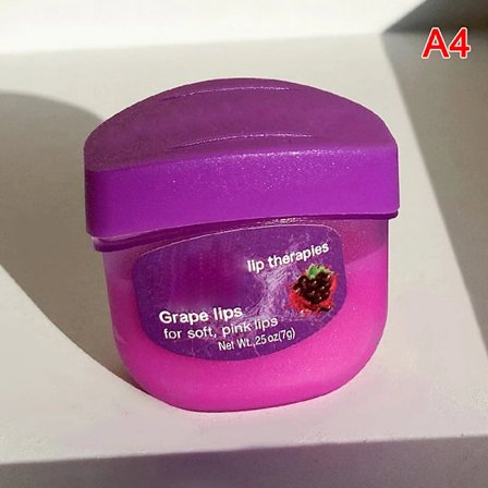 Fugtgivende læbepomader forfriskende ikke-klæbrig frugtserie anti-sprukne læber makeup læbeglossæt