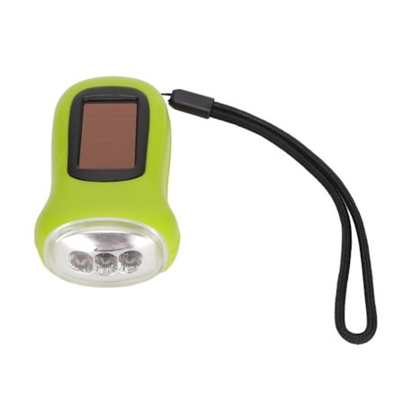 Håndsving Lommelygte Multifunktionel Solar Genopladelig LED Mini Nødlys til Udendørs Både Biler