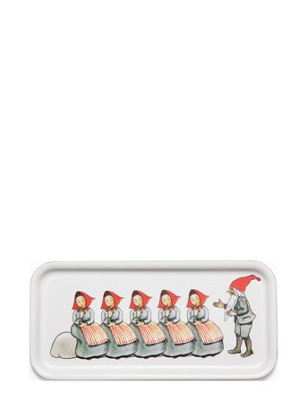 Design House Stockholm X-Mas Family Tray - White - ONE SIZE