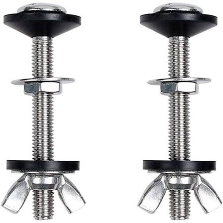 2 st Toalett Delad Vattentank Fästskruv Tillbehör Sits Vattentank Fästanslutningsskruv Toalett Vattentank Installation