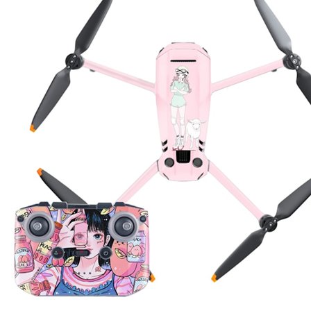 Vedenpitävä liima PVC Drone Skin Body Protector Kaukosäätimen käsivarren suoja Mavic 3 -lisävarusteille