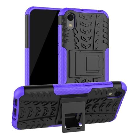Huawei Y5 (2019) - Ultimata Stöttåliga Skalet - Lila Purple Lila