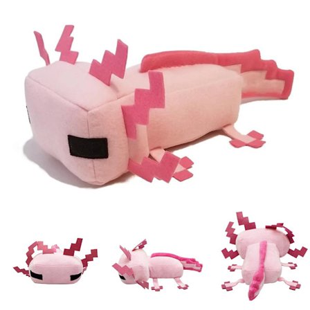 Minecraft plyschdocka Sällsynt Axolotl plyschfylld leksak Kid-present