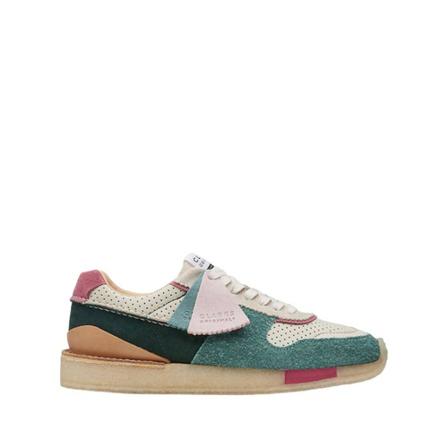 Clarks Sneakers grön, Dam, Dam, Storlek: 41 EU