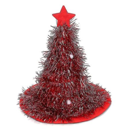 Unisex vuxen julgran hatt rekvisita Xmas Party dekoration