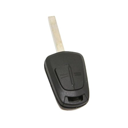 Ersättningsnyckelskal med 2 knappar för Vauxhall Opel Astra Corsa Zafira - Perfekt