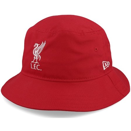 New Era - Football Rød bucket Hat - Liverpool Core Scarlet/White Bucket @ Hatstore