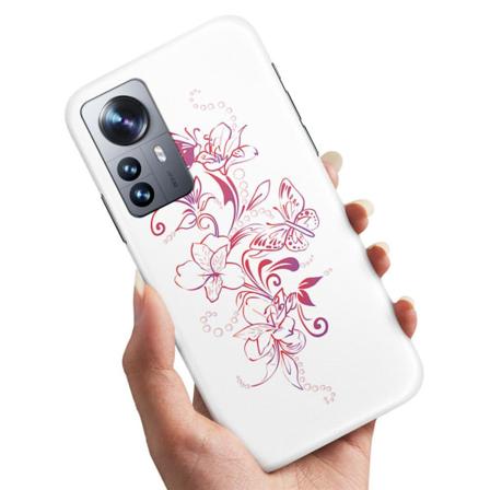 Xiaomi 12t/12t Pro - Skal Blommor & Fjärilar