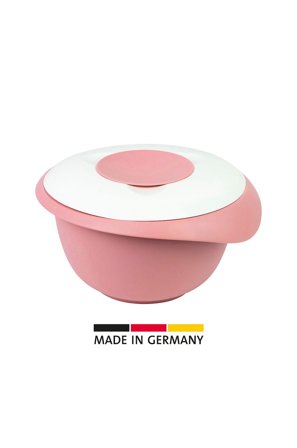 Westmark - Blandningsskål med tvådelat lock, 2,5 l, - Rosa - Bunkar & bakskålar - Från Homeroom