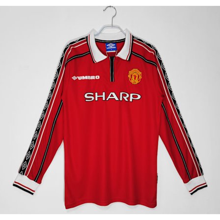 Retro Legend 98-99 Manchester United -paita pitkähihainen Beckham NO.7 Beckham NO.7 Beckham NO.7