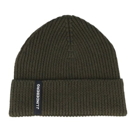 J.Lindeberg - Verde cuff Beanie - Juan Merino Beanie Forest Green Cuff @ Hatstore