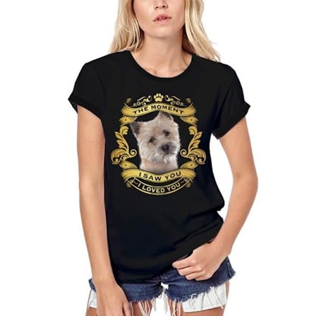 Ekologisk T-shirt dam Cairn Terrier Dog - Moment I Saw You I Loved You Valp – Cairn Terrier Dog - Moment I Saw You I Loved You