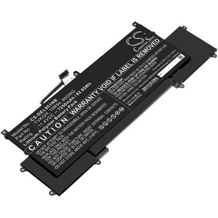 Batteri til bærbar PC for DELL Latitude 9510 2-i-1
