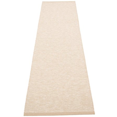 Pappelina Sam gulvtæppe 300x70 cm, beige/vanilla | KitchenOne