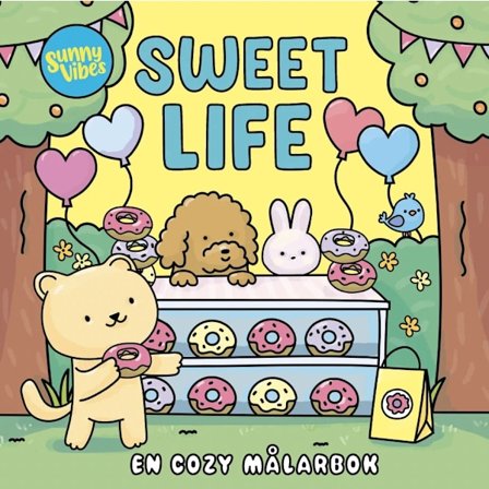Cozy Sweet Life Målarbok