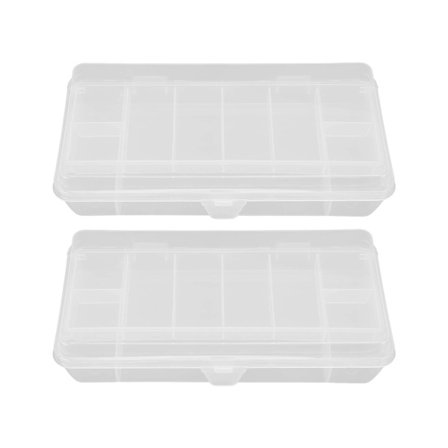 2 st Fiske Lockbete Box Vattentät Bete Box Fiske Multifunktionell Tillbehör Förvaringslåda