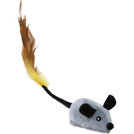 Interaktiiviset Koiranlelut, Tekohiiri Liikkuva Kissalelu Automaattisella Sensorilla, Hiirilelu Realistisella Äänellä & Pitkällä Häntä, Automaattinen 