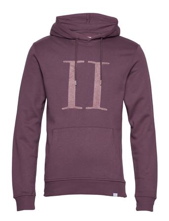 Encore Bouclé Hoodie Hoodie Lila Les Deux