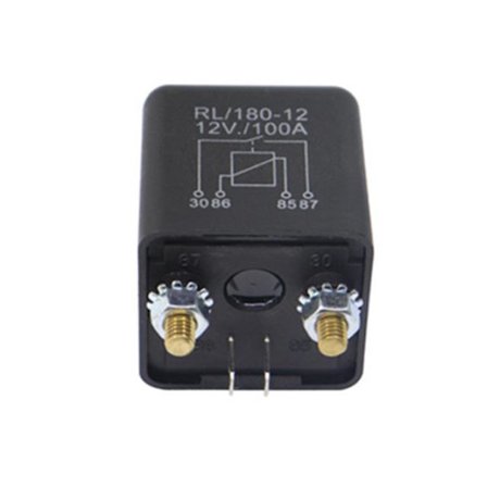 100A relä 12V för inkoppling av t.ex. extraljus xenon eller LED-ramp