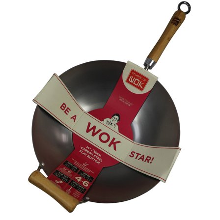 Dexam Kulstål wok 36 cm. | KitchenOne