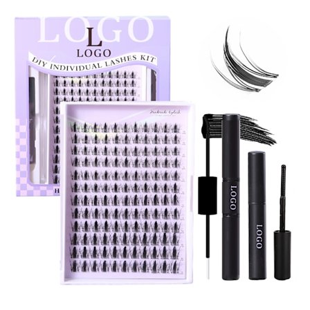 Tilavat segmentaaliset tekoripset, luonnollisen paksut