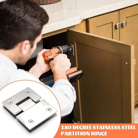 Glasdörrshängare Ramlös Glasdörrshängare 180 304 Rostfritt Stål