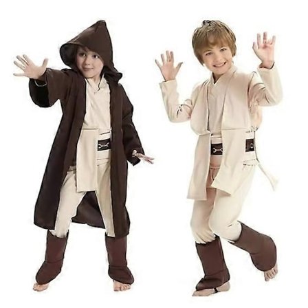 Jedi Knight -asu lapsille, roolipelisetti Obi-Wan Kenobi -asu - Perfet XL_tfrf