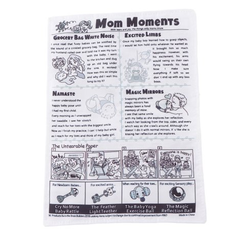 Baby Første Stofbog Sort Hvid Lydpapir Tidlig Pædagogisk Interaktivt Magasin