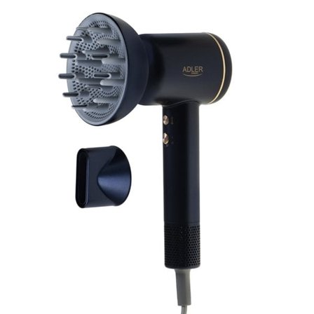 Superspeed-hårtørrer med børsteløs motor og 1600 W effekt - Blå