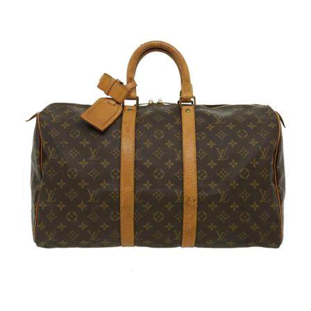 Louis Vuitton Vintage, Pre -owned Keepall 45 Bruin, unisex, Maat:ONE Size