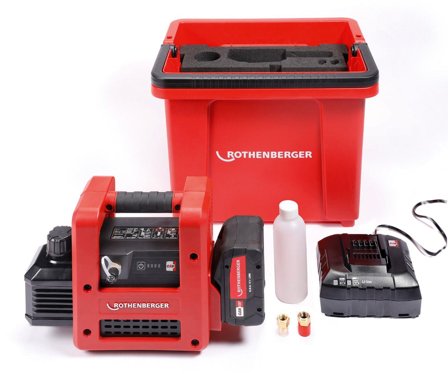 Rothenberger ROIARVAC R32 2,0CL Vakuumpumpe uten batteri og lader, Maskiner