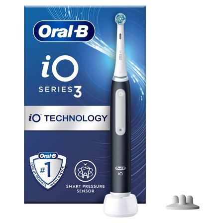 Oral-B - Elektrisk tannbørste iO3S Matt Black Svart