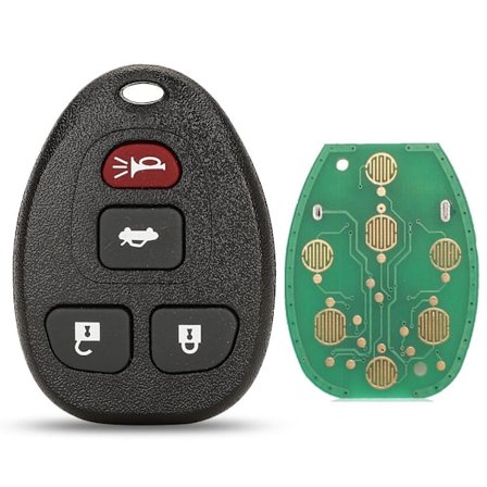 Fjärrbilsnyckel Bilnyckel 4 KNAPPAR BAGAGE 4 KNAPPAR BAGAGE 4 Knappar Bagageutrymme