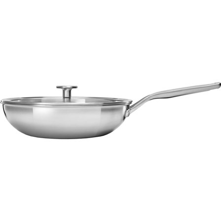 Kitchenaid Cookware Collection Wok med lokk 28 cm' - 'Stål